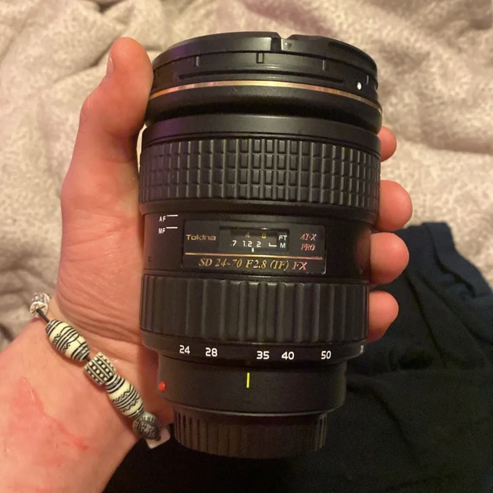 Black Camera Lens
